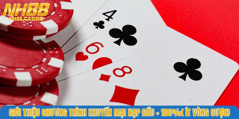 Giới thiệu chương trình khuyến mại nạp đầu + 100%